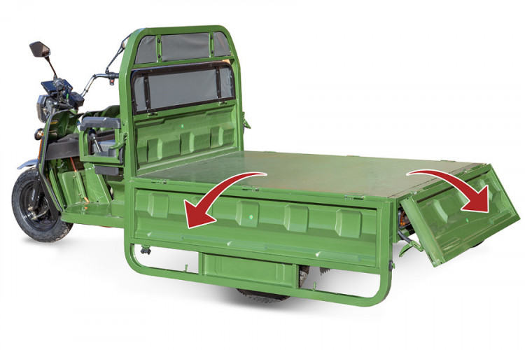 Грузовой электрический трицикл Rutrike Маяк 1500 в Тюмени