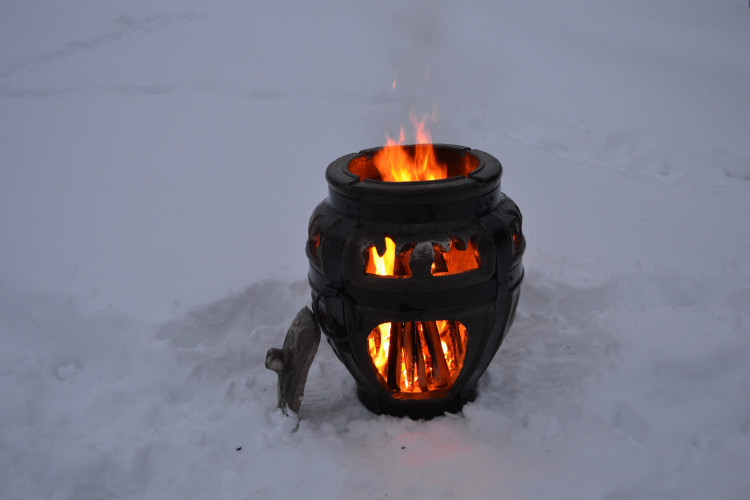 Тандыр-Камин Барельеф в Тюмени