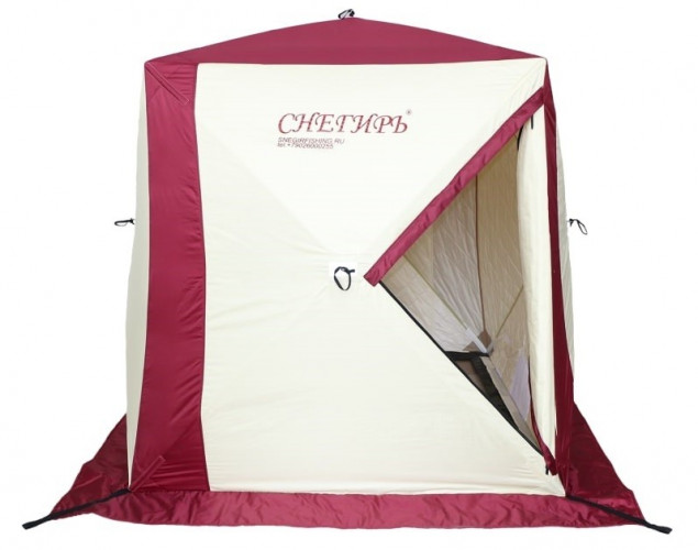 Зимняя палатка для рыбалки Куб Снегирь 3T в Тюмени