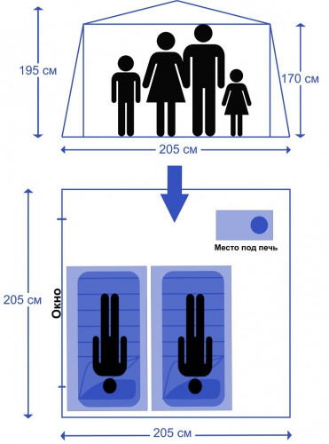 Мобильная баня-палатка МОРЖ в Тюмени