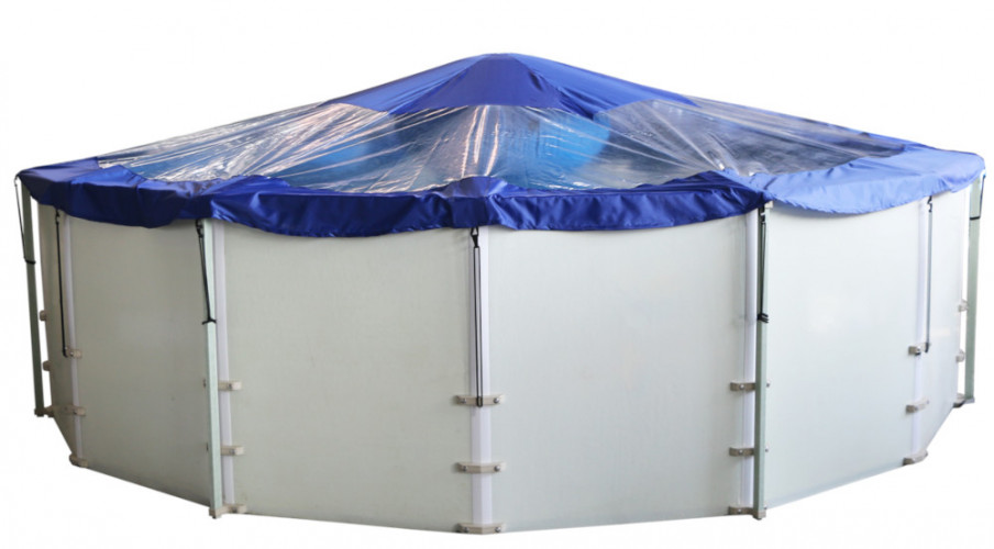 Тент для бассейна с надувной подушкой "Фиеста" в Тюмени