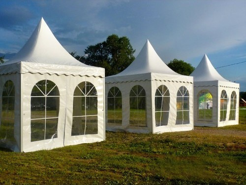 Шатер Пагода Giza Garden 6 х 6 м белый в Тюмени