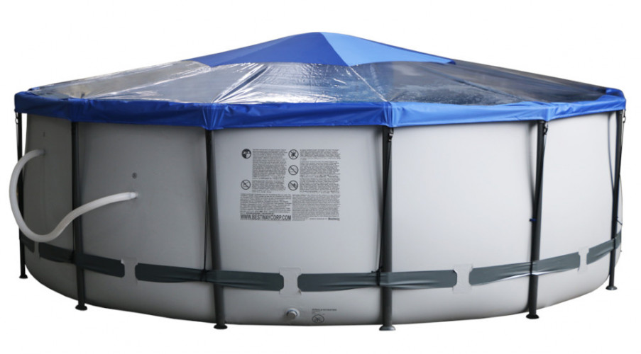 Тент для бассейна Intex/Bestway с надувной подушкой "Фиеста" в Тюмени