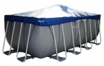 Тент для прямоугольного бассейна Intex/Bestway с надувной подушкой "Фиеста" в Тюмени