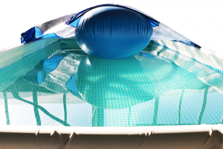 Тент для прямоугольного бассейна Intex/Bestway с надувной подушкой "Фиеста" в Тюмени