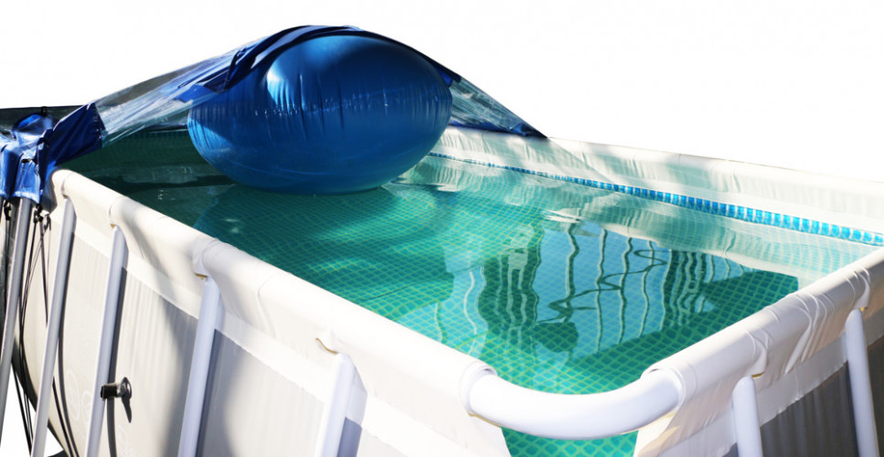 Тент для прямоугольного бассейна Intex/Bestway с надувной подушкой "Фиеста" в Тюмени