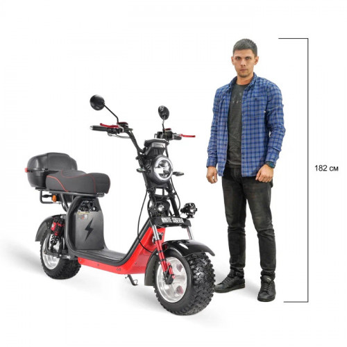 Электроскутер WHITE SIBERIA PRO 2500W в Тюмени