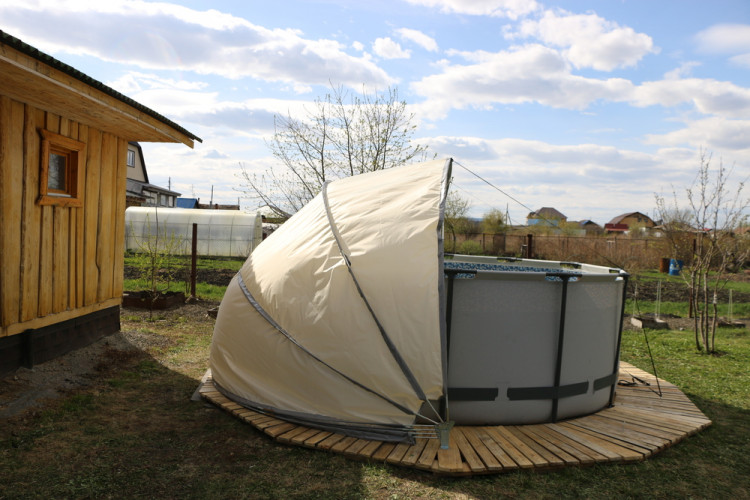 Купол-тент для бассейнов "Фиеста" КОМБИ в Тюмени