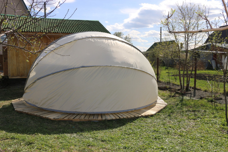 Купол-тент для бассейнов "Фиеста" КОМБИ в Тюмени