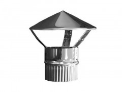 Зонт-дымник на трубу d-80 мм.(нерж) Зонт-дымник на трубу d-80 мм.(нерж)