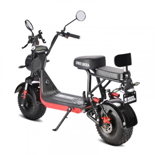 Электроскутер WHITE SIBERIA MINI R 2.0 1200W в Тюмени