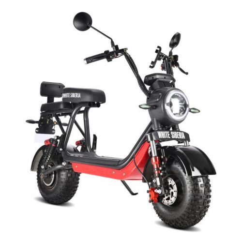 Электроскутер WHITE SIBERIA MINI R 2.0 1200W в Тюмени