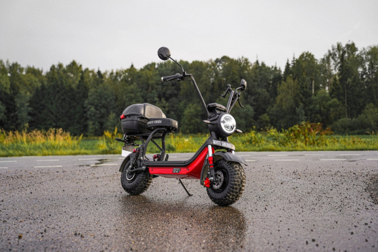 Электроскутер WHITE SIBERIA MINI R 2.0 1200W в Тюмени