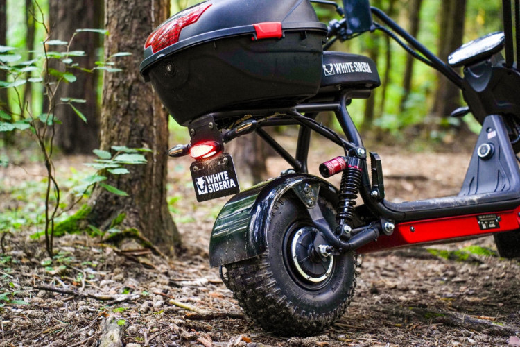 Электроскутер WHITE SIBERIA MINI R 2.0 1200W в Тюмени