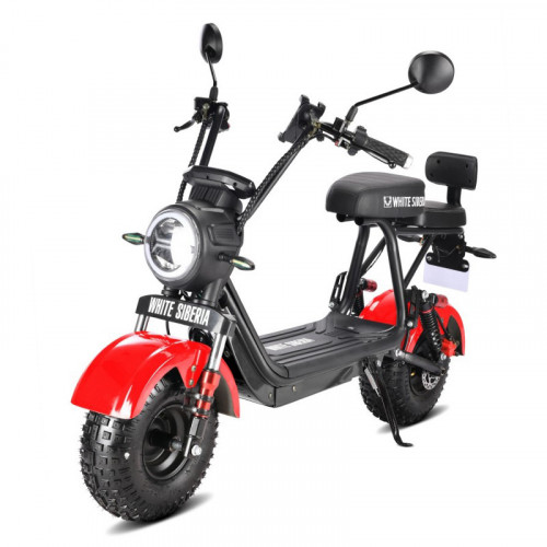 Электроскутер WHITE SIBERIA MINI R 2.0 1200W в Тюмени