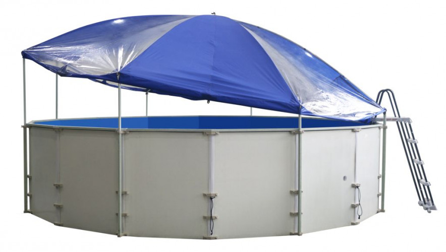 Подъемный тент-навес для бассейна "Фиеста" в Тюмени