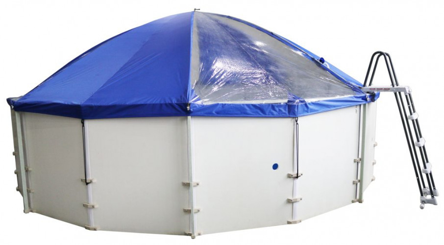 Подъемный тент-навес для бассейна "Фиеста" в Тюмени