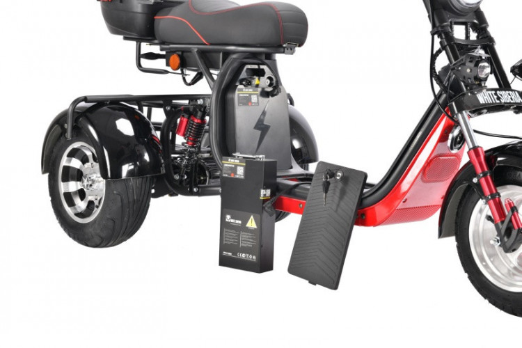 Электроскутер White Siberia PRO TRIKE 3000W в Тюмени