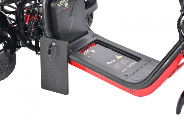 Электроскутер White Siberia PRO TRIKE 3000W в Тюмени