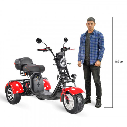Электроскутер White Siberia PRO TRIKE 3000W в Тюмени