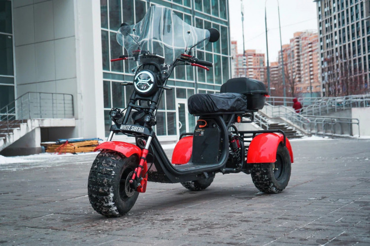 Электроскутер White Siberia PRO TRIKE 3000W в Тюмени