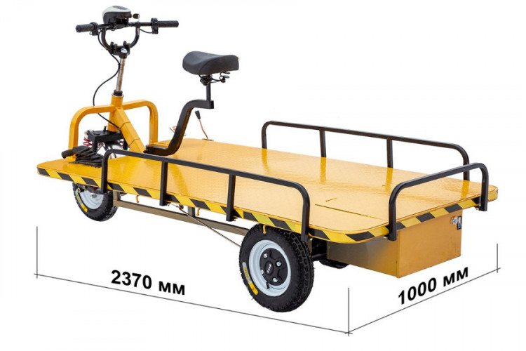 Грузовая электрическая тележка RuTrike ТАКСА ВАЙД в Тюмени