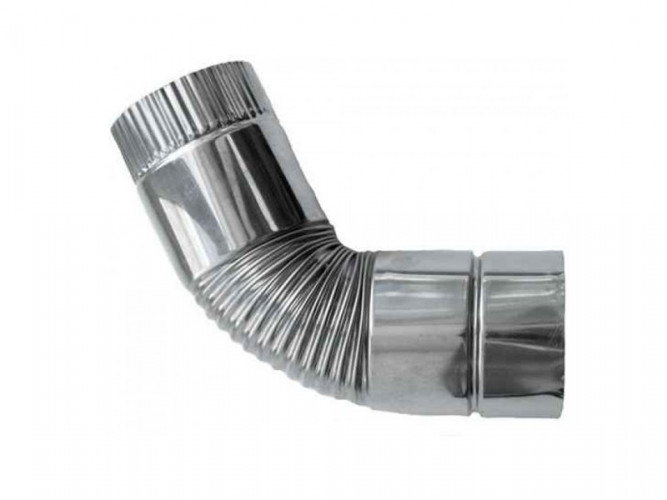 Сегмент трубы угол 45° d-65 мм.(нерж.)Инвент в Тюмени