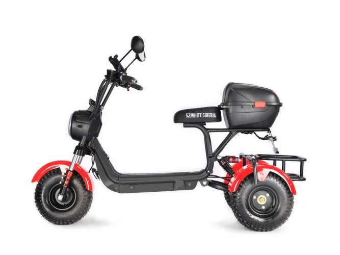 Электроскутер White Siberia TRIKE MINI 1500W в Тюмени
