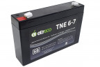 Тяговый аккумулятор Eltreco TNE6-7 (6V7A/H C20) в Тюмени
