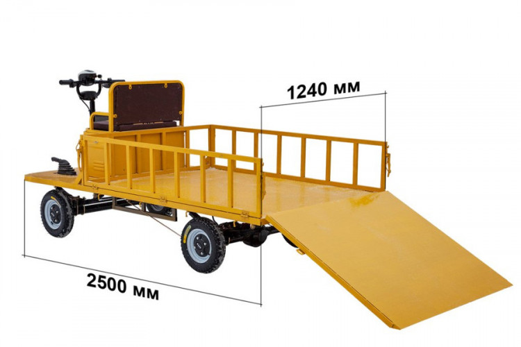 Грузовая электрическая тележка RuTrike ПЕРОН ТРАП в Тюмени