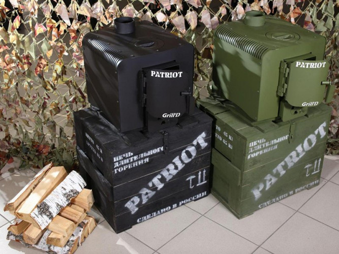 Печь длительного горения Grill’D Patriot 200 в Тюмени
