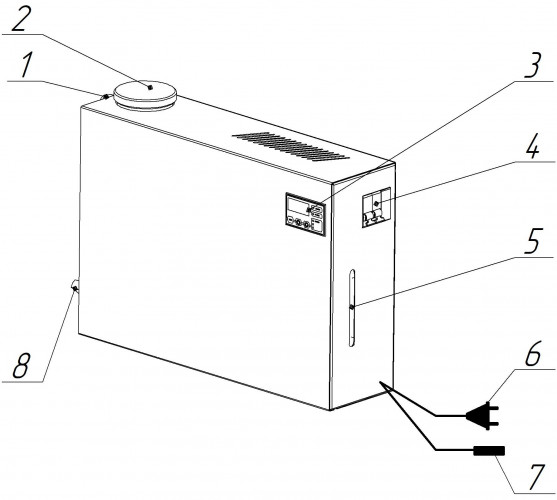 Парогенератор ПГН EVRO 2 кВт в Тюмени