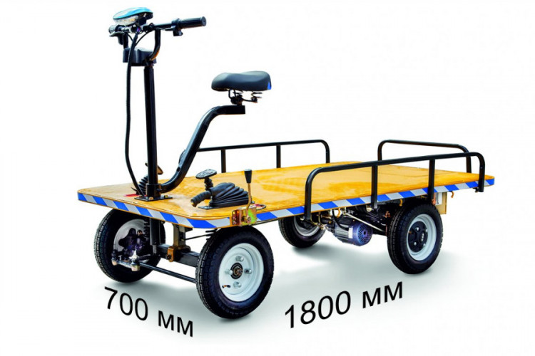 Грузовая электрическая тележка RuTrike СКЛАД 1800 в Тюмени