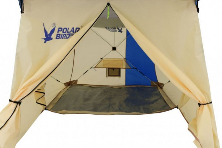 Шатер-тент Polar Bird 4SK Long + Тент-навес в Тюмени