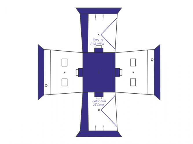 Зимняя палатка Polar Bird 2T Long компакт в Тюмени