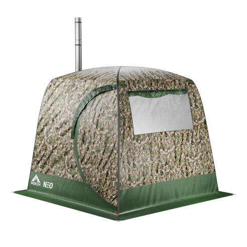 Мобильная баня-палатка МОРЖ LUX XL NEO в Тюмени