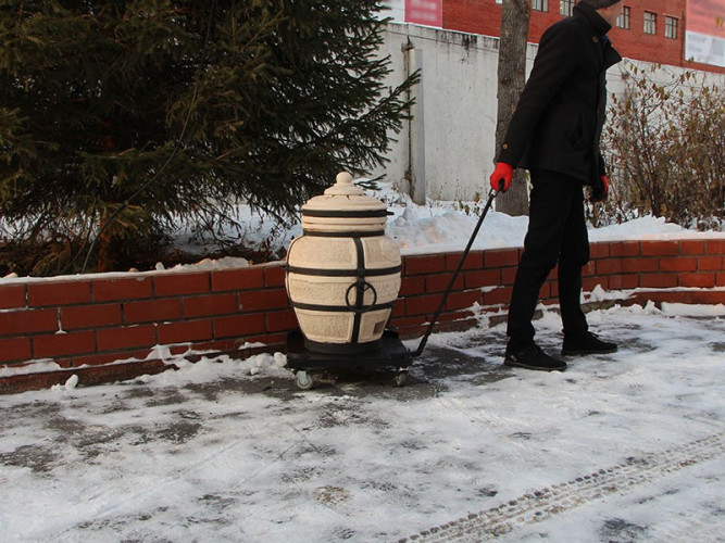 Тележка для тандыра (усиленная) Амфора  в Тюмени