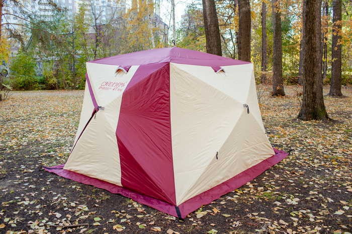 Зимняя палатка для рыбалки Куб Снегирь 4T Long в Тюмени