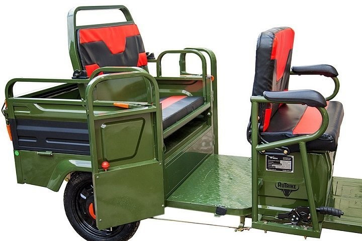 Грузовой электрический трицикл RuTrike Вояж П Трансформер в Тюмени