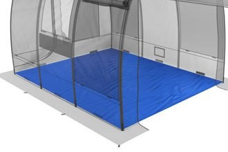 Пол из тарпаулина для палатки бани МОРЖ МАХ-МОРЖ Шатёр в Тюмени