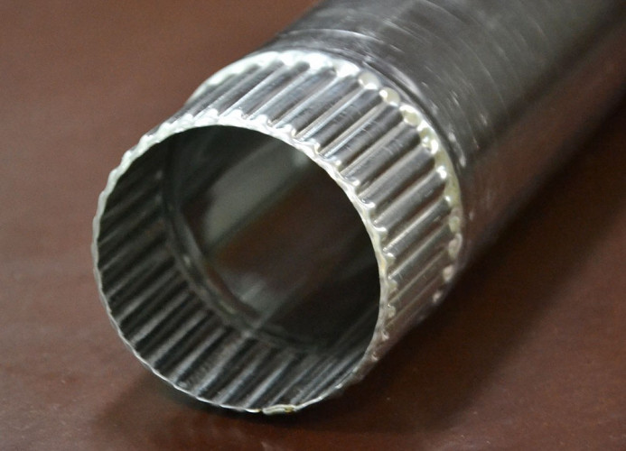 Сегмент трубы дымохода 90 мм. в Тюмени