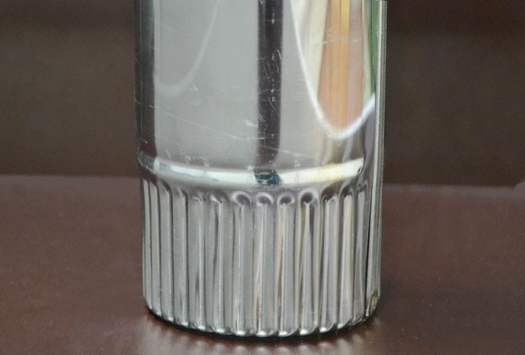 Сегмент трубы дымохода 90 мм. в Тюмени