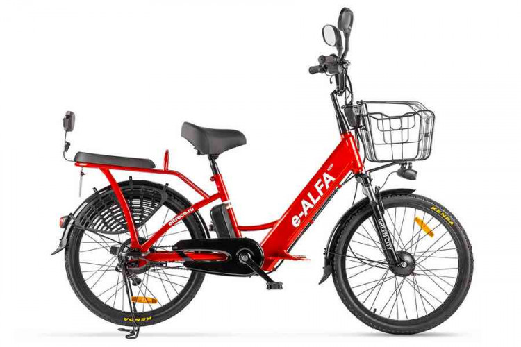 Электровелосипед  Green City e-ALFA NEW для курьеров в Тюмени