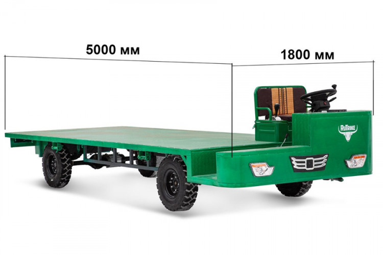 Грузовая электрическая тележка Rutrike БАЗА в Тюмени