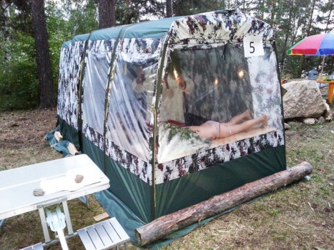 Мобильная баня ТЕРМА-4 в Тюмени