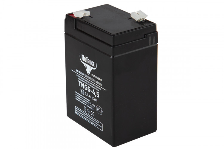 Тяговый гелевый аккумулятор RuTrike TNG 6-4,5 (6V4,5A/H C20) в Тюмени