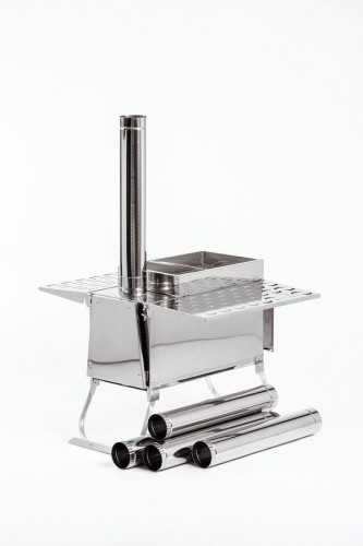 Печь-камин Инвент ПРО Большая в Тюмени