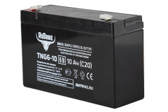 Тяговый гелевый аккумулятор RuTrike TNG 6-10 (6V10A/H C20)