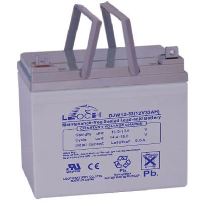 Аккумулятор Leoch DJW1233 AMG (12 В, 33 Ач) в Тюмени