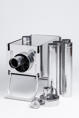 Печь Инвент экономка средняя с регулирующимися экранами в сумке в Тюмени